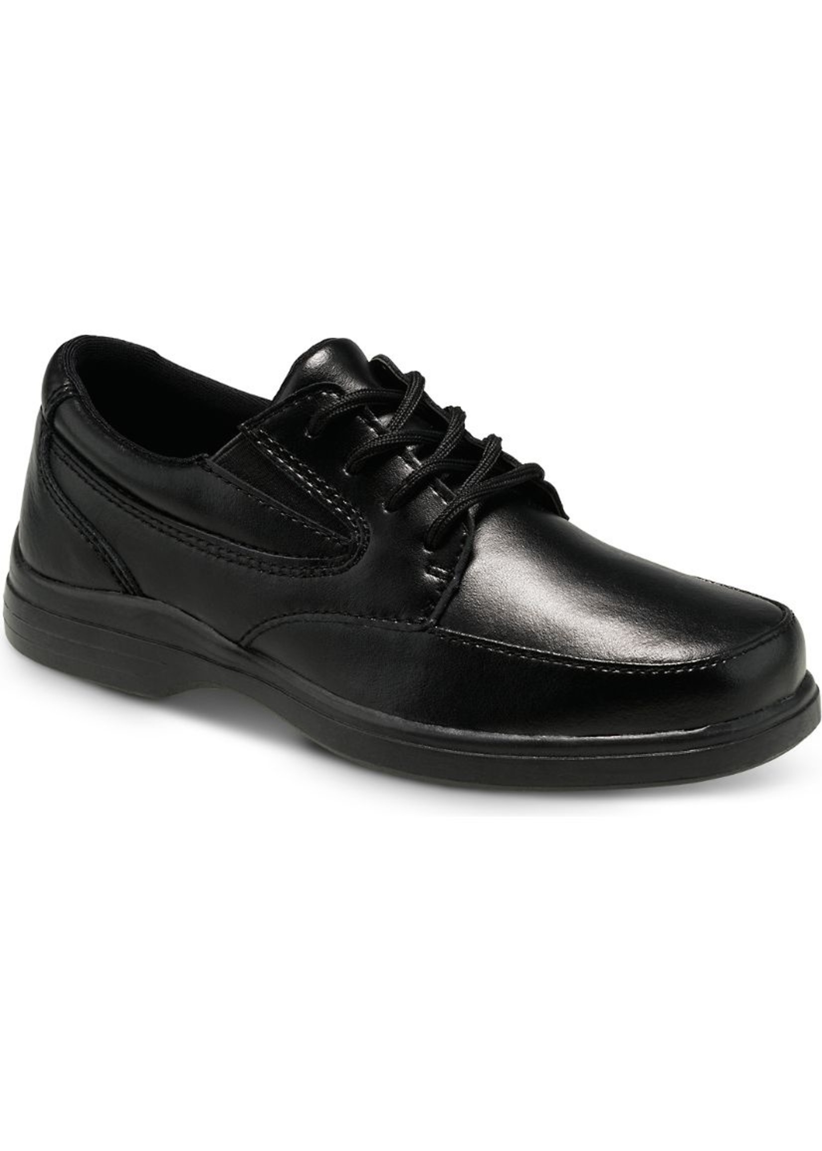 Boys Hush Puppies "Ty" Lace Up Uniform Shoe