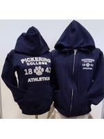 JUNIOR Full Zip Classic Athletic Hoodie