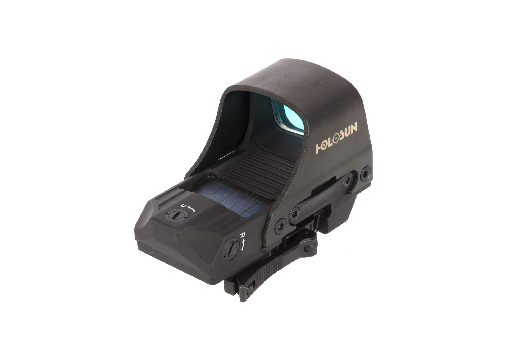 Holosun HE530G-GR Elite Mirino Olografico A Punto Verde Con Reticolo 65 MOA / 2 MOA, Colore Nero. Precisione E Affidabilità Per Il Tuo Equipaggiamento.