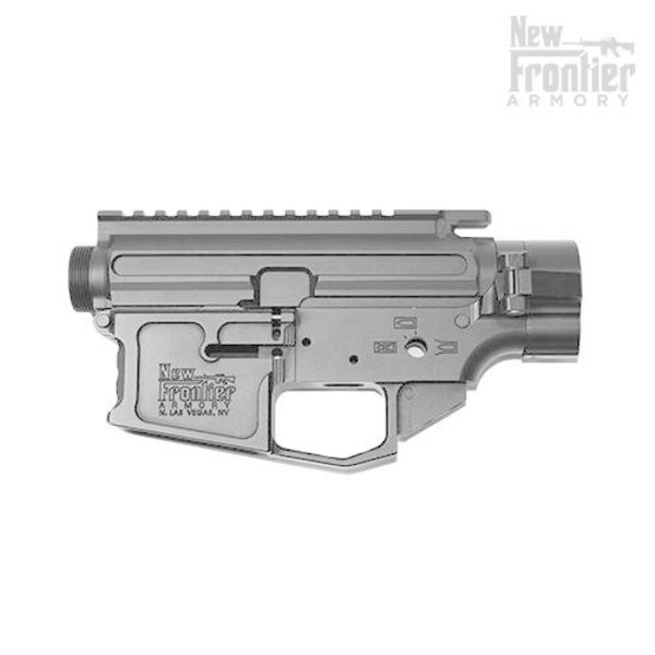 New Frontier Armory New Frontier C-4 Billet Receiver Set, Side Folding - Anodized Black