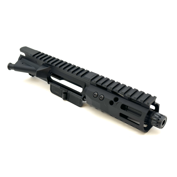 Sam Diego Tactical Privateer 4.75" 7.62x39 Complete Upper, Gen 2 - Anodized Black