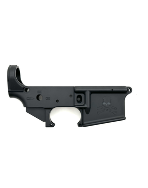 Sam Diego Tactical Privateer AR15 Stripped Lower Receiver, MULTI Cal - Anodized Black