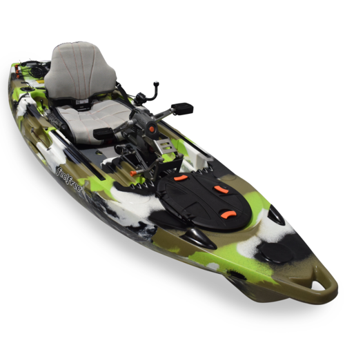 Feelfree Flash PD Fishing Kayak, Ice Cool (1 Left in Stock & Ready to SHIP)