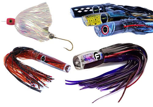 Inshore & Offshore Lures, Jigs, Dredges, and Trolling Kits