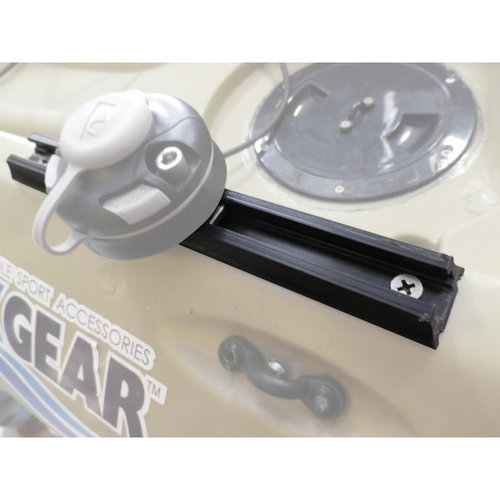 Yak Gear ACCESSORY MOUNTING TRACK - 8 INCH