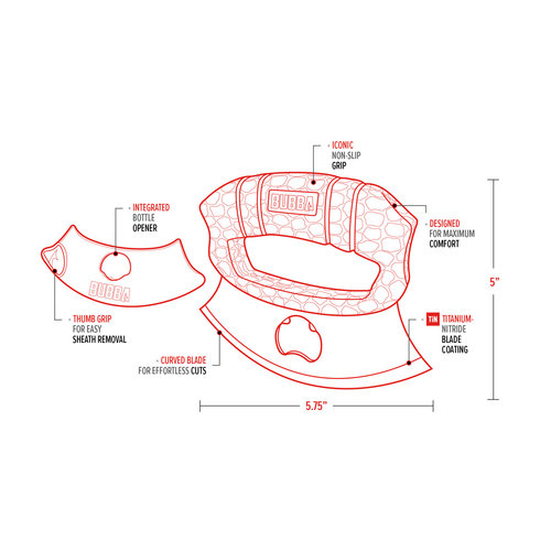 Bubba Blade Proteus™ Ulu Knife