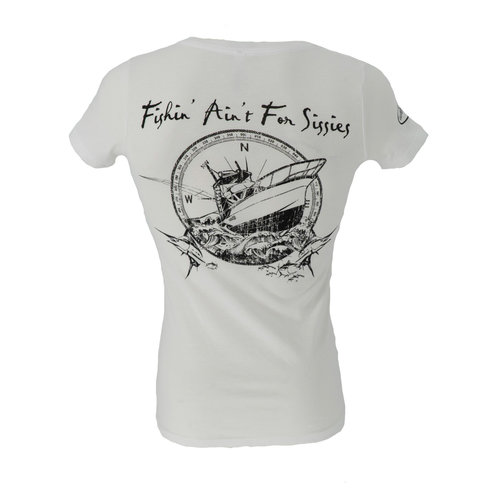 Fishing Ain't For Sissies Sportfish T-Shirt - Women's