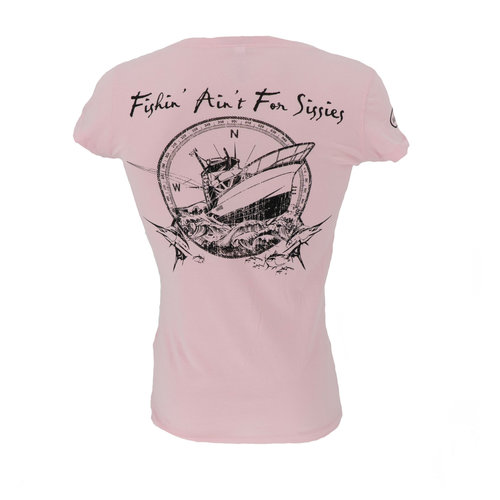 Fishing Ain't For Sissies Sportfish T-Shirt - Women's