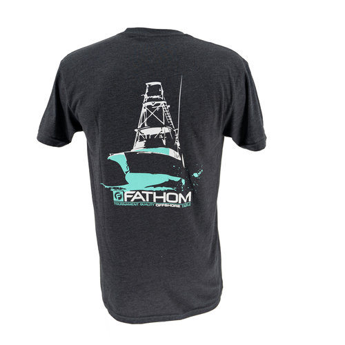 Fathom Offshore Flare T-Shirt / Charcoal Heather