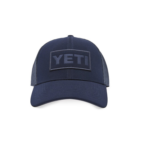 Yeti Navy on Navy Patch Trucker Hat