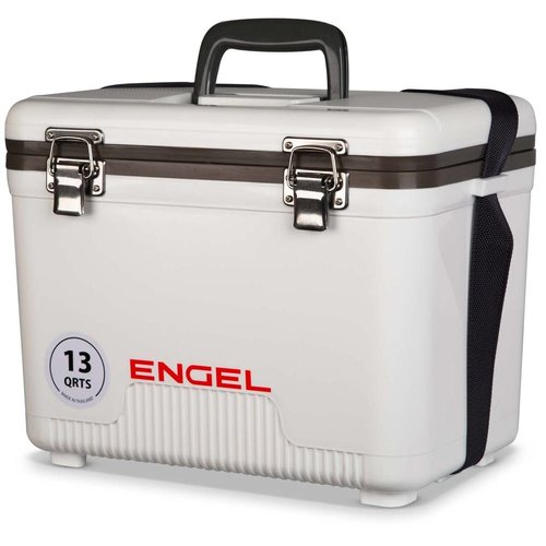 Engel 13 quart leak-proof air-tight storage drybox, cooler and lunch box