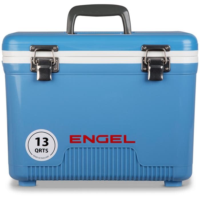 Enge13 quart leak-proof air-tight storage drybox, cooler and lunch