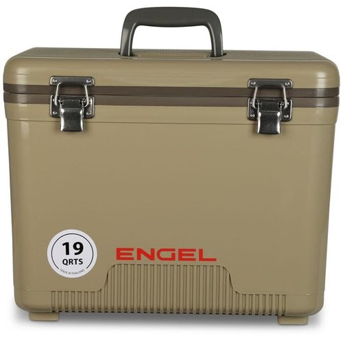 Engel 19 quart leak-proof air-tight storage drybox, cooler and lunch box