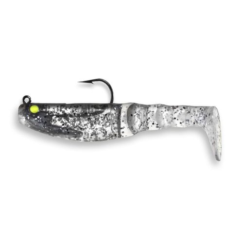 Egret Baits Vudu Mambo Mullet Silver Flake-Black Back 4 inch 1/2 oz (2/pk) Egret Baits Vudu Mambo Mullet Silver Flake-Black Back 4 inch 1/2 oz (2/pk)