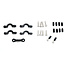 Yak Gear PAD EYE KIT (5 PIECE)