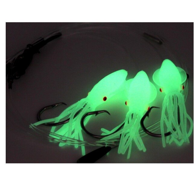 Tormenter 3 Hook Deep Drop Rig (Squid)