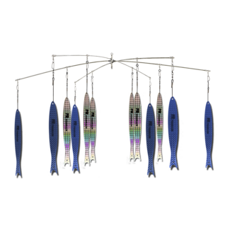 Fish Razr StickZ Dredge Kits Large Blue Silver