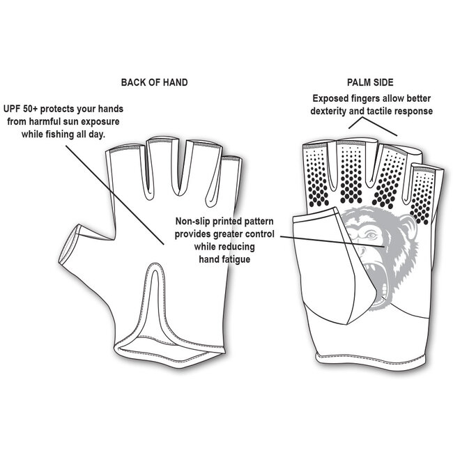 Fish Monkey Stubby Guide Glove