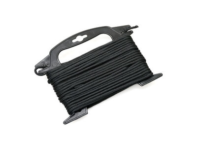 Yak Gear 75 FEET SOLID BLACK PP ROPE WITH WINDER