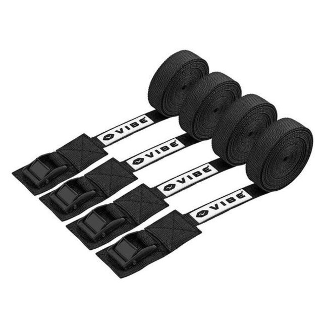 Vibe Kayak Cam Buckle Tie Down Straps - 15ft