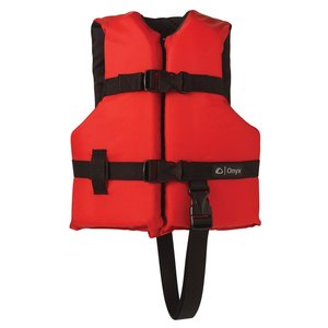 Onyx CHILD GENERAL PURPOSE LIFE JACKET - RED