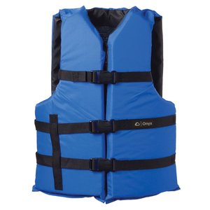 Onyx Standard ADULT GENERAL PURPOSE LIFE JACKET - BLUE