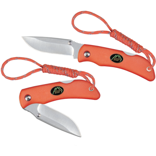 Outdoor Edge Mini-Blaze Folding Knife 2.2" Blade, Orange