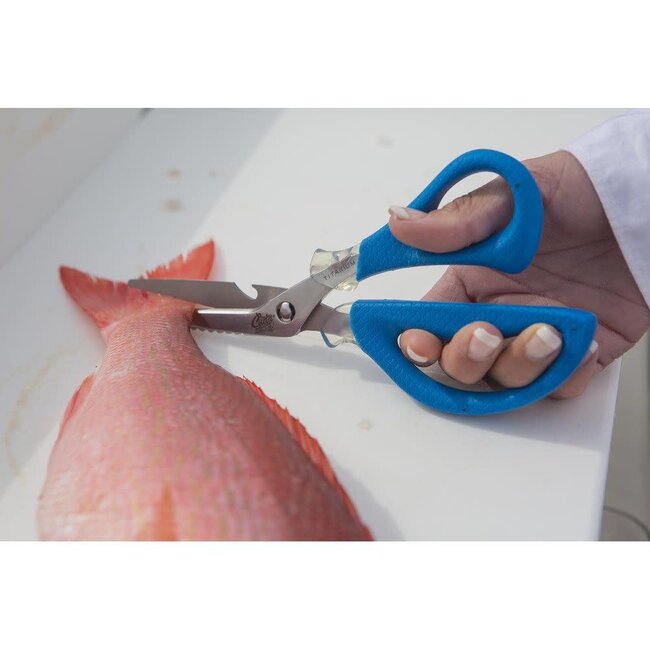 Cuda Titanium Bonded Detachable Marine Shear