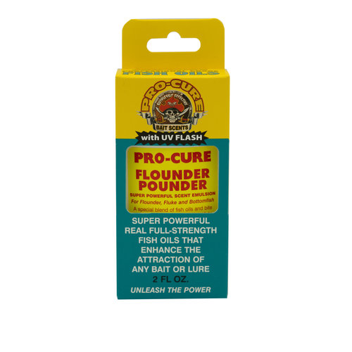 Pro-Cure FLOUNDER POUNDER BAIT OIL  2oz