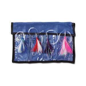 Black Bart Blue Marlin Rigged Lure Pack Single Hooks 