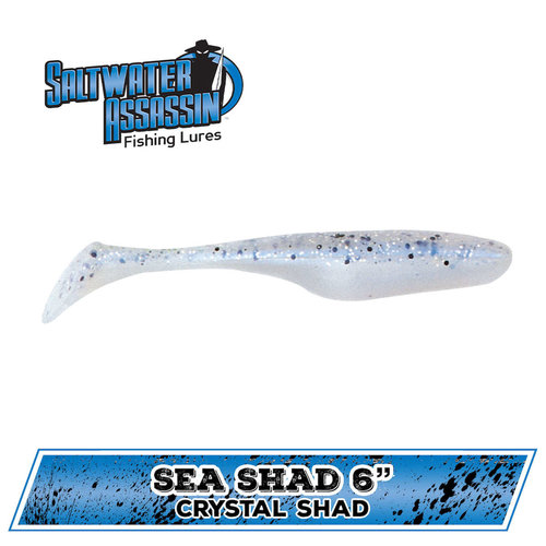 Bass Assassin Sea Shad 4" & 6″