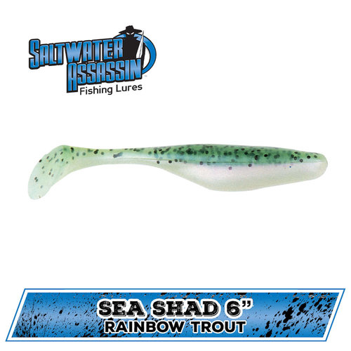 Bass Assassin Sea Shad 4" & 6″