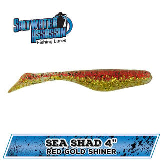 Bass Assassin Sea Shad 4" & 6″