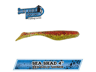Bass Assassin Sea Shad 4" & 6″ Bass Assassin Sea Shad 4" & 6″