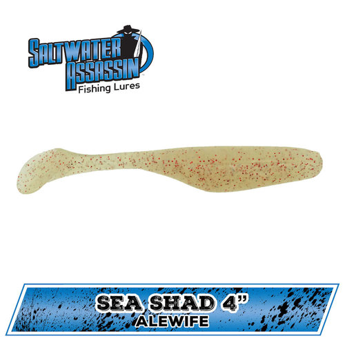 Bass Assassin Sea Shad 4" & 6″