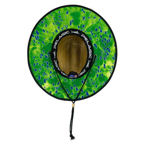 Baja Straw Sunhat Dorado Green