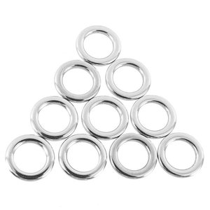 R & R Tackle STAINLESS STEEL KITE RINGS - 9 mm