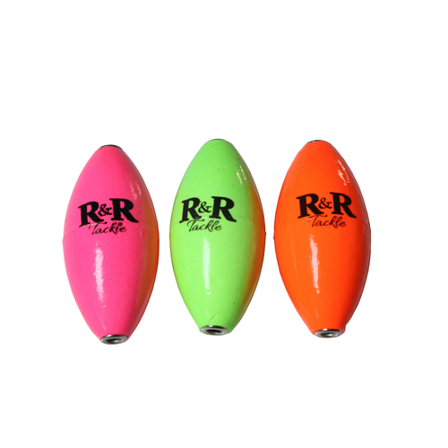 R&R KITE FLOATS 3 pack / Pink Orange and Lime