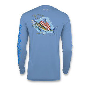 Mojo Sportswear Sailfish Flag Wireman Long Sleeve - UV