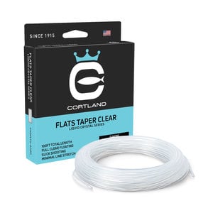 Cortland Saltwater Fly Lines - Flats Taper Clear