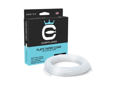 Cortland Saltwater Fly Lines - Flats Taper Clear