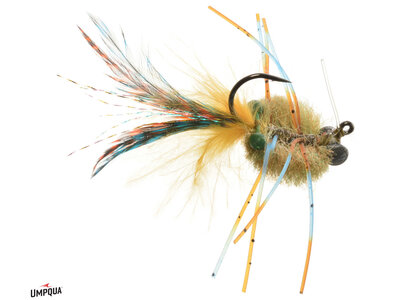 Umpqua Flies LEXO'S POP UP CRAB - Blue