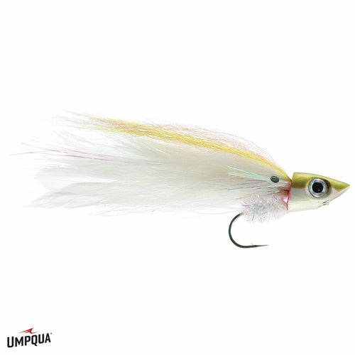 Umpqua Flies POLE DANCER / Size 3/0 - Red/White