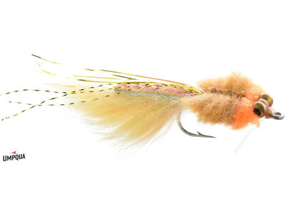 Umpqua Flies DRUM BEATER / Size #2 - Tan/Orange