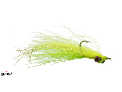 Umpqua Flies CLOUSER MINNOW / Size #2 - Chart/yellow