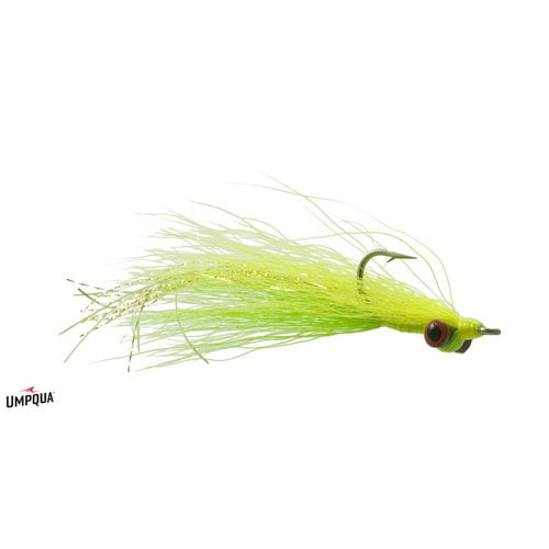 Umpqua Flies CLOUSER MINNOW / Size #2 - Chart/yellow