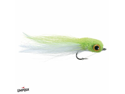 Umpqua Flies RATTLE MULLET / Size #2 - Chartreuse