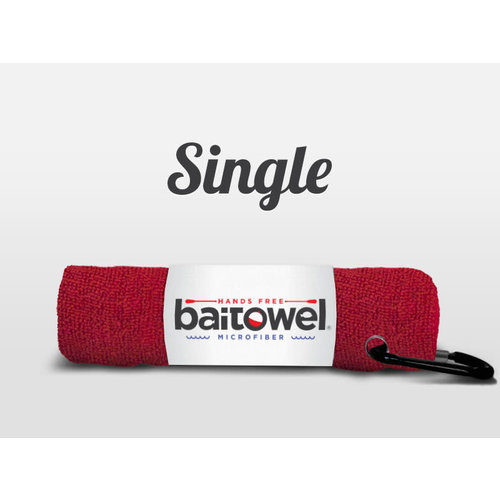Baitowel Fishing Towel w/Clip - Single