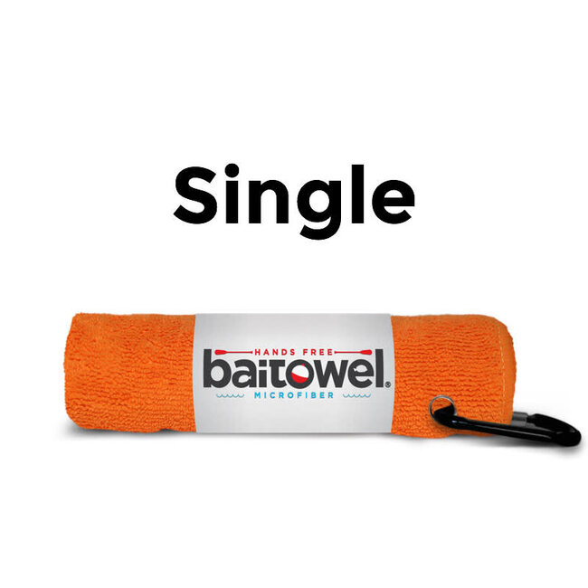 Baitowel Fishing Towel w/Clip - Single