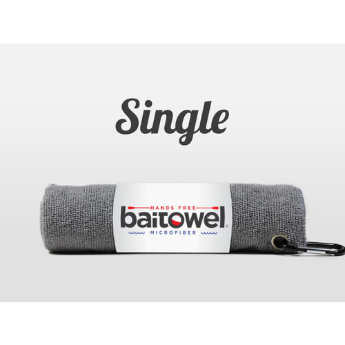 Baitowel Fishing Towel w/Clip - Single